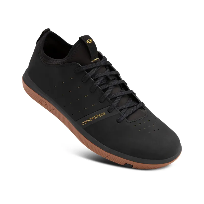 Crank Brothers Stamp Street MTB Flat Shoes - Black/Gold