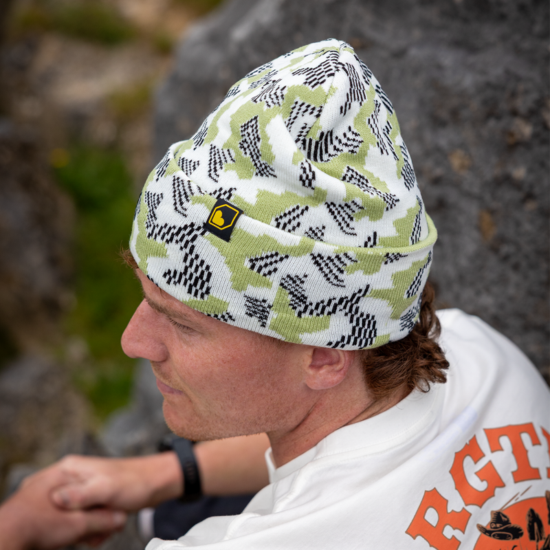 Burgtec Snazzy Beanie - Sage-4
