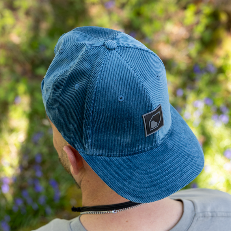 Burgtec Icon Classic Baseball Cap - Steel Blue-6