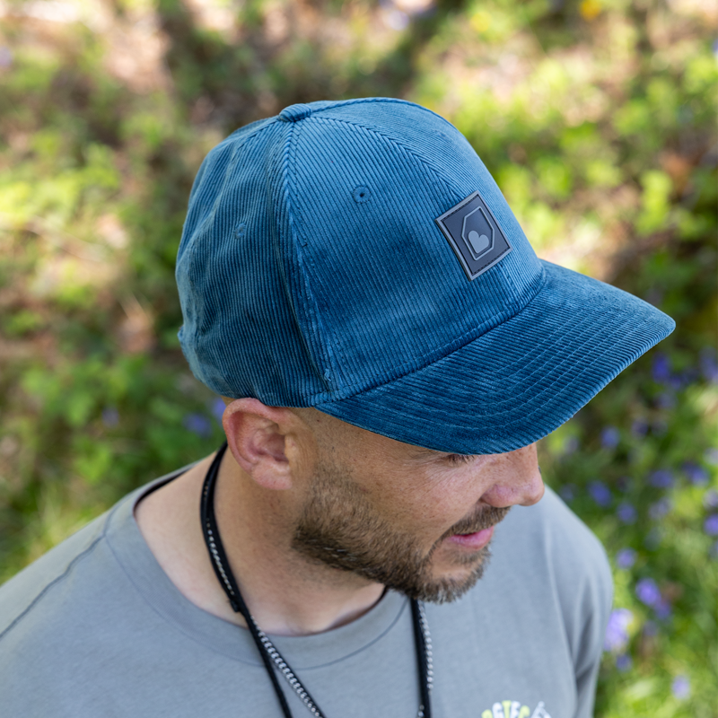 Burgtec Icon Classic Baseball Cap - Steel Blue-5
