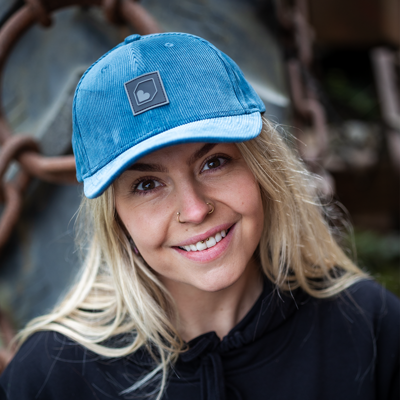 Burgtec Icon Classic Baseball Cap - Steel Blue-7