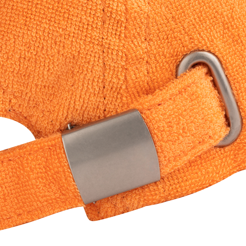 Burgtec Arcade Five Panel Cap - Sherbet Orange-5