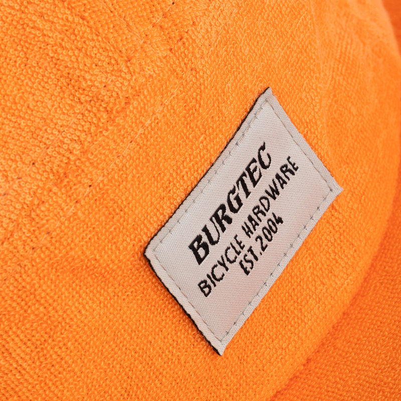 Burgtec Arcade Five Panel Cap - Sherbet Orange-3