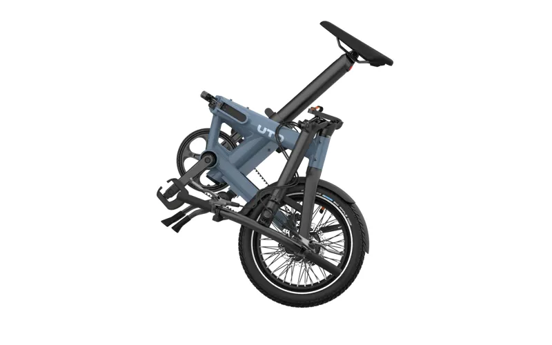 Uto Morning Pro16 2026 Folding Electric Bike - Mineral Blue-6