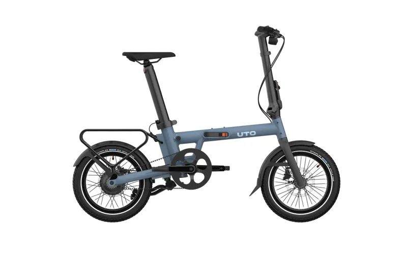 Uto Morning Pro16 2026 Folding Electric Bike - Mineral Blue