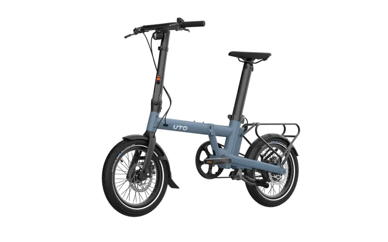 Uto Morning Pro16 2026 Folding Electric Bike - Mineral Blue-3