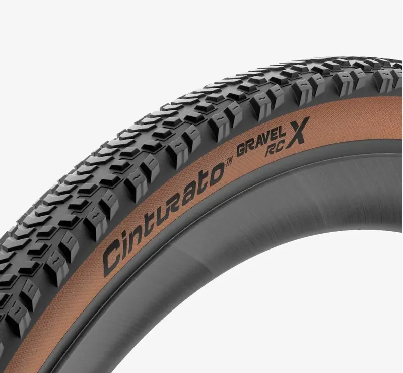 Pirelli Cinturato Gravel RC X SpeedGrip 700c Gravel Tyre - Black/Tan