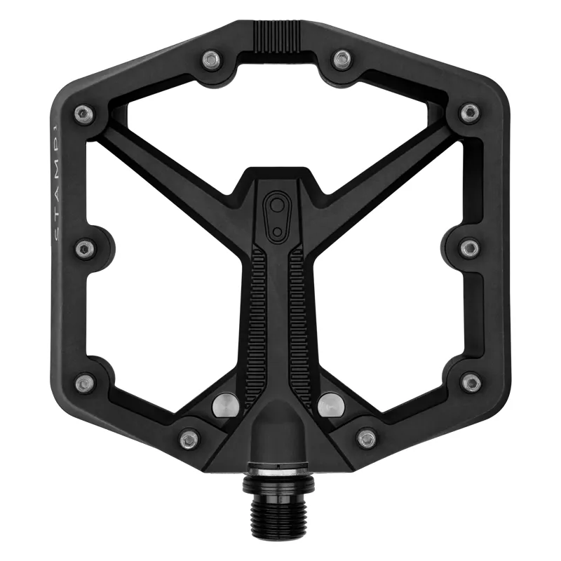 Crank Brothers Stamp 1 Gen 2 MTB Flat Pedals - Black-1