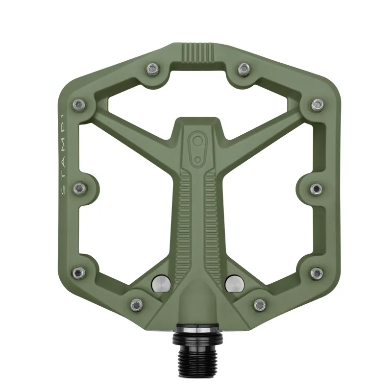 Crank Brothers Stamp 1 Gen 2 MTB Flat Pedals - Green
