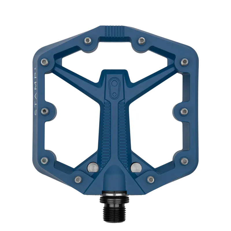 Crank Brothers Stamp 1 Gen 2 MTB Flat Pedals - Navy