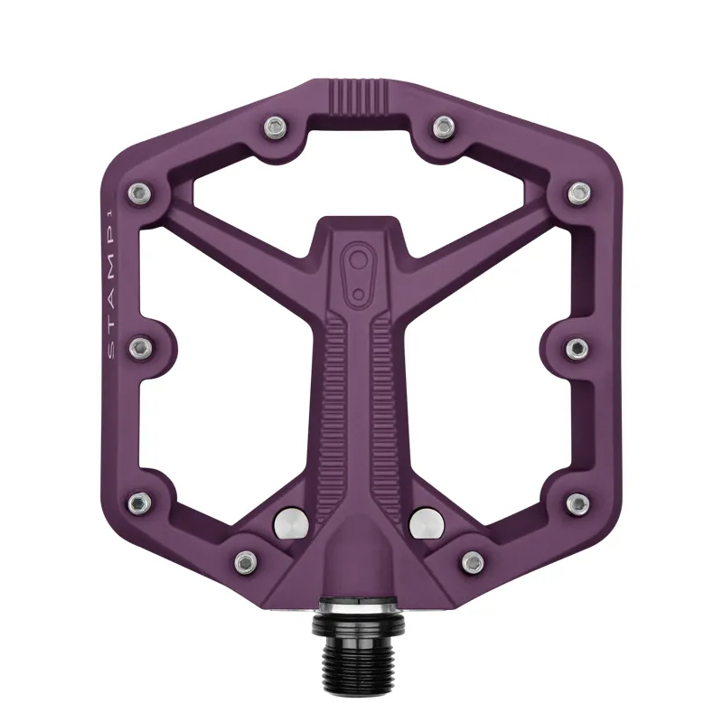 Crank Brothers Stamp 1 Gen 2 MTB Flat Pedals - Purple