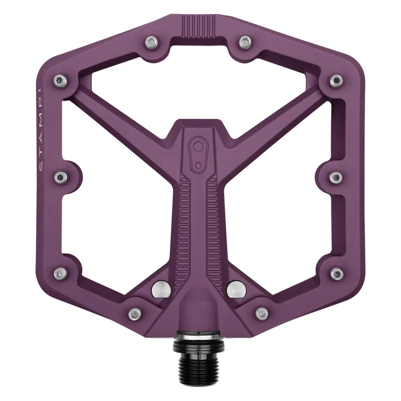 Crank Brothers Stamp 1 Gen 2 MTB Flat Pedals - Purple-1