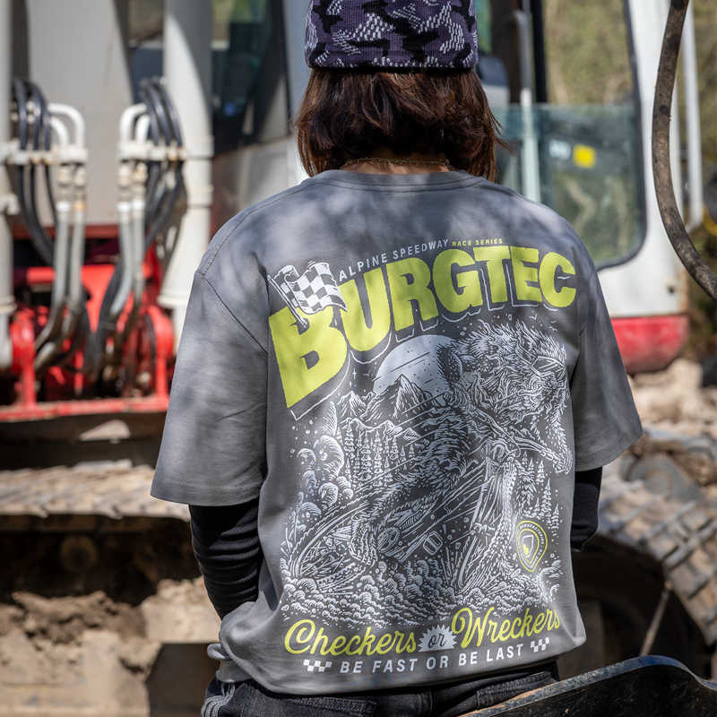 Burgtec Alpine Speedway T-shirt - Granite-12