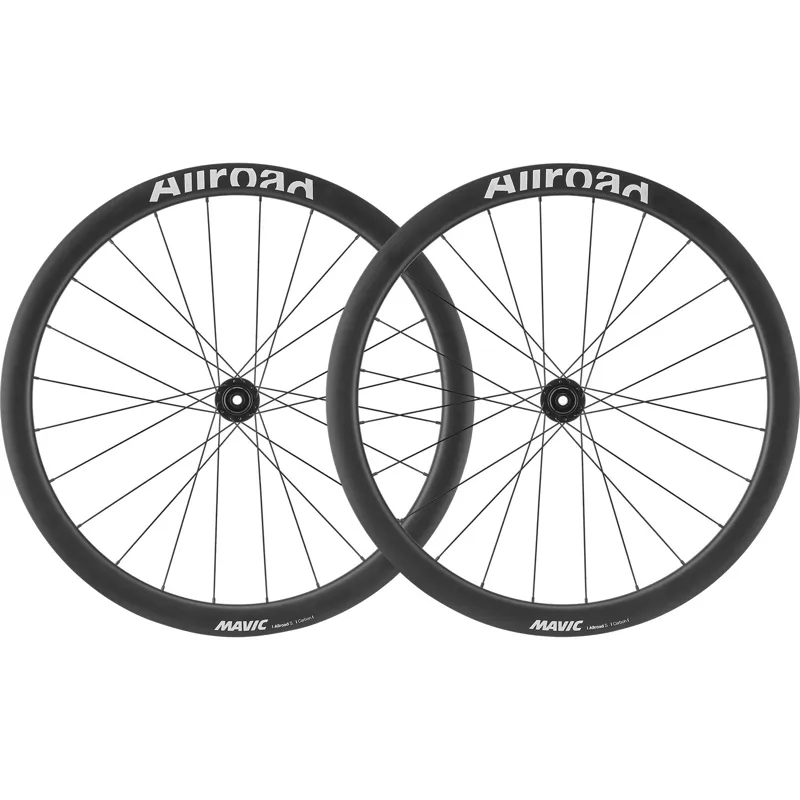 Mavic Allroad S Disc Carbon Centre Lock Gravel Road Wheelset - Black
