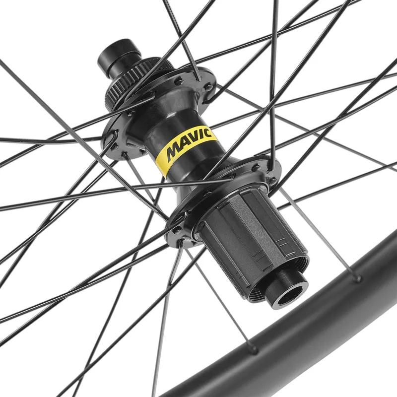 Mavic Allroad S Disc Carbon Centre Lock Gravel Road Wheelset - Black-3