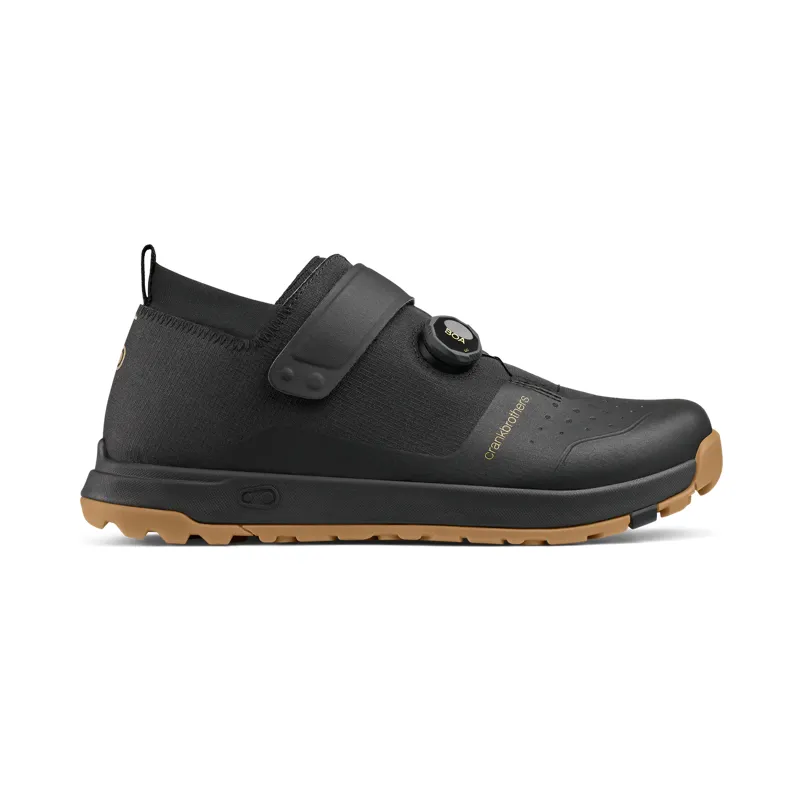 Crank Brothers Mallet Trail Boa MTB Clipped Shoes - Black/Gold