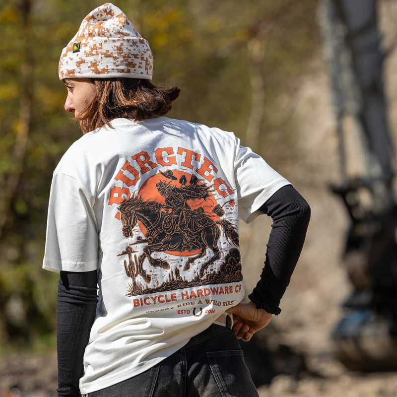 Burgtec Wild Ride T-shirt - White-10