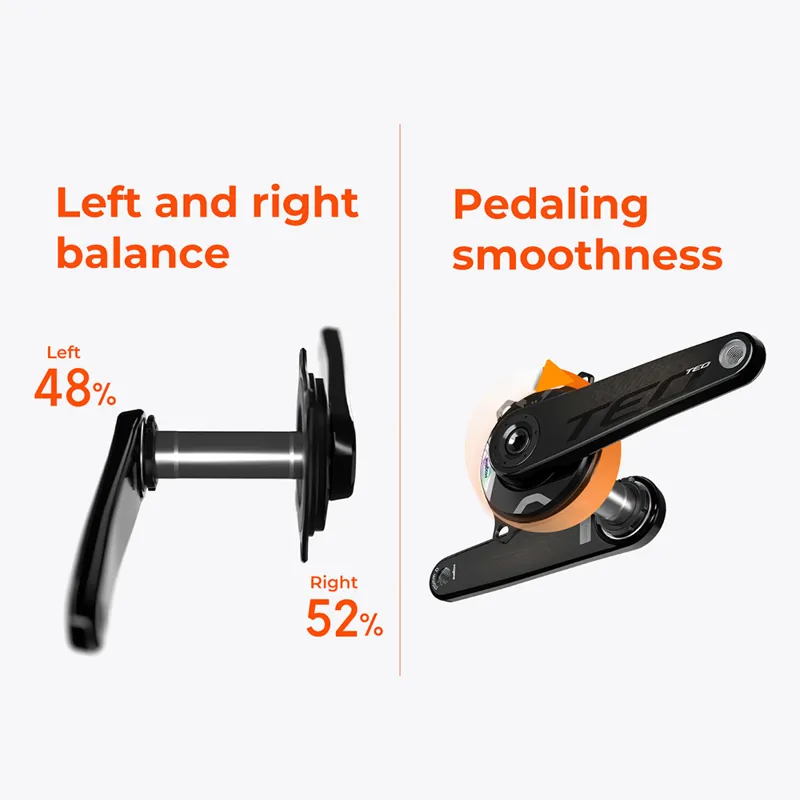 Magene TEO P515 Carbon Power Meter Crank - Black-4