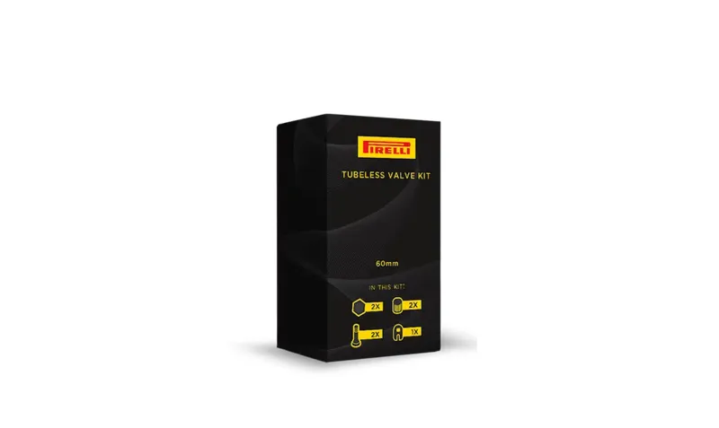 Pirelli Tubeless Valve Kit - Black - 80mm