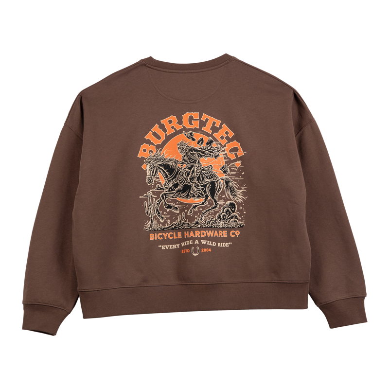 Burgtec Wild Ride Women's Sweater - Brown-5
