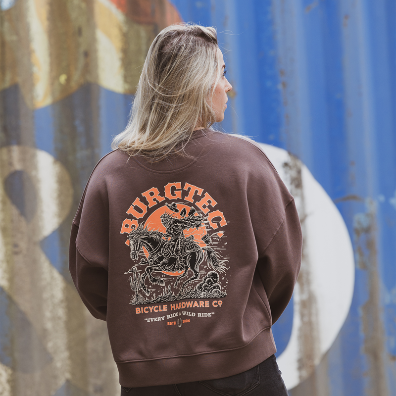 Burgtec Wild Ride Women's Sweater - Brown-10
