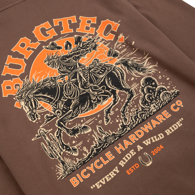 Burgtec Wild Ride Hoodie - Brown-7