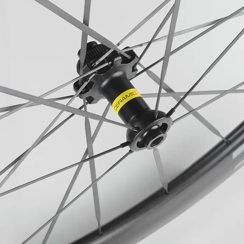 Mavic Comete 50 Ceramic Disc Centre Lock 12 x100mm Front Road Wheel-1