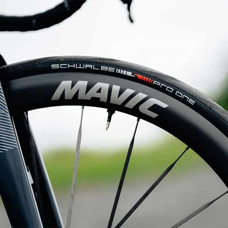 Mavic Comete 45 Ceramic Centre Lock Disc Front Road Wheel - Black-3