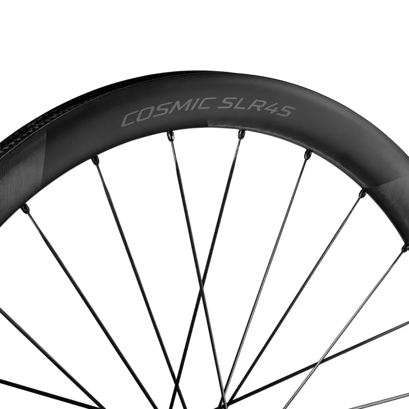 Mavic Cosmic SLR 45 Ceramic Centre Lock Disc Front Road Wheel - Black-1