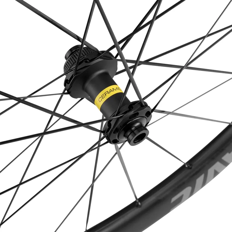 Mavic Cosmic SLR 45 Ceramic Centre Lock Disc Road Wheelset - Black-4