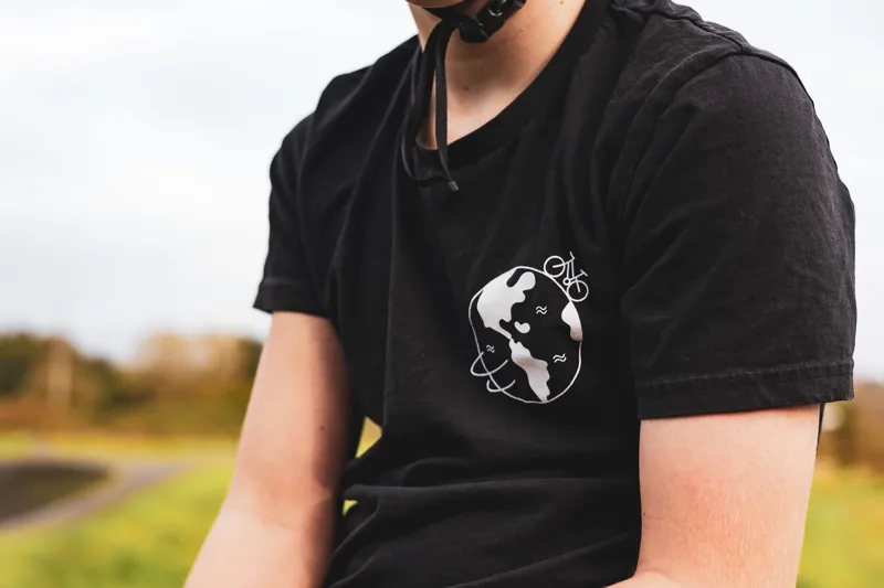 Uprise Earth Logo Unisex Cotton Tee - Black-2