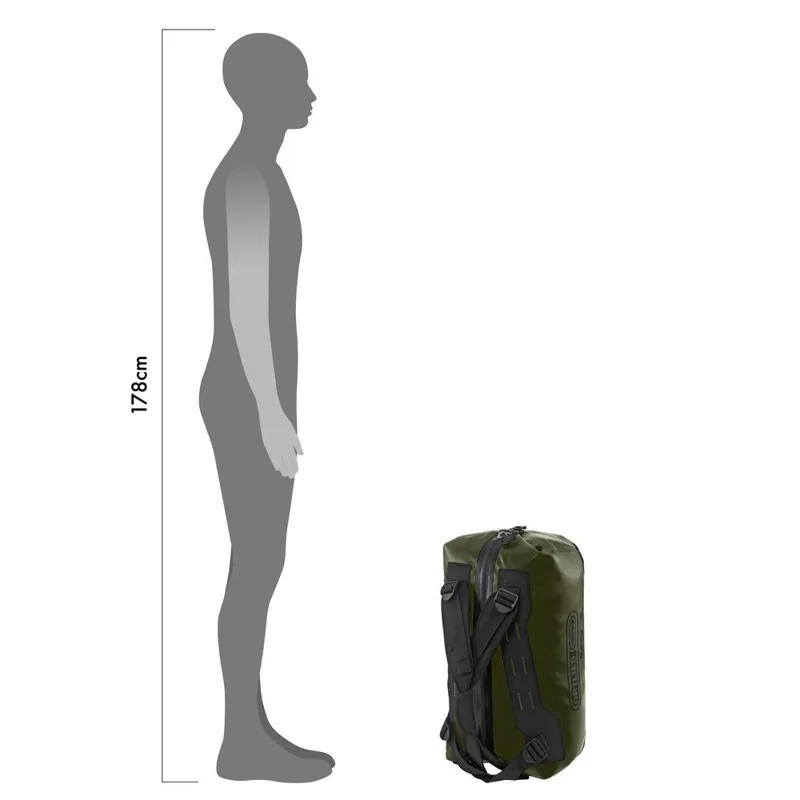 Ortlieb Duffle Holdall - 40 Litre - Olive-9