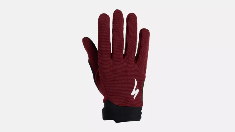 Specialized Trail Men's Long Finger Cycling Gloves - Garnet Red