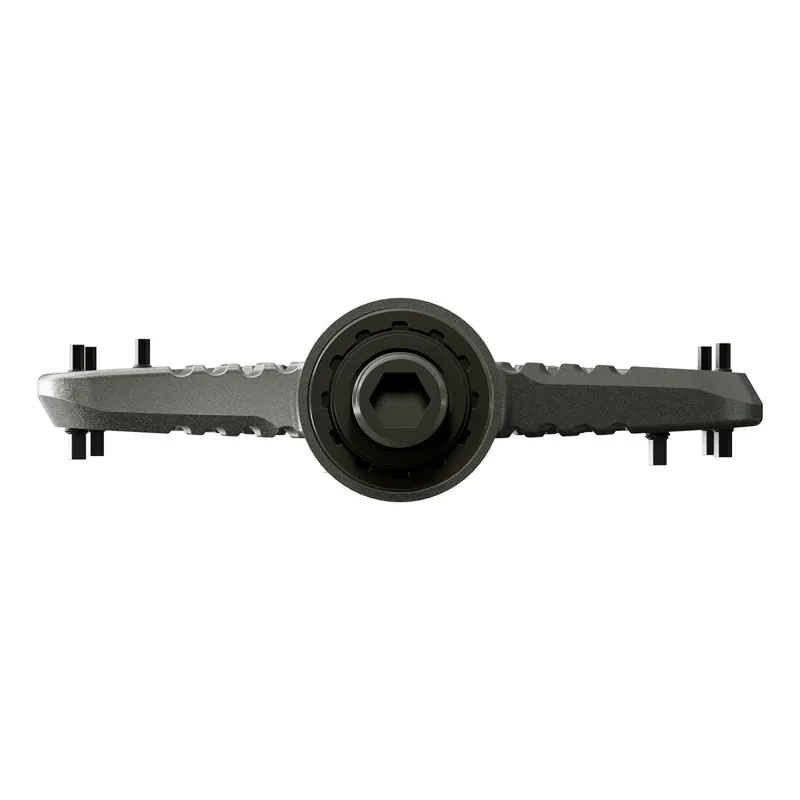 One Up Aluminium Flat MTB Pedals - Grey-3