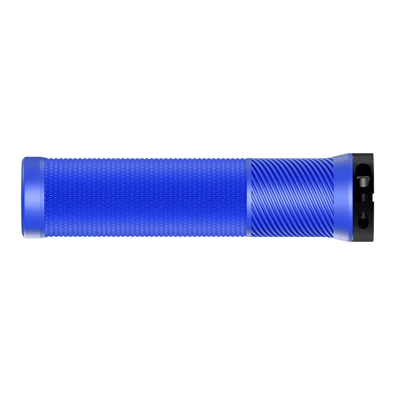 One Up Thin Lock On MTB Grips - Blue-3