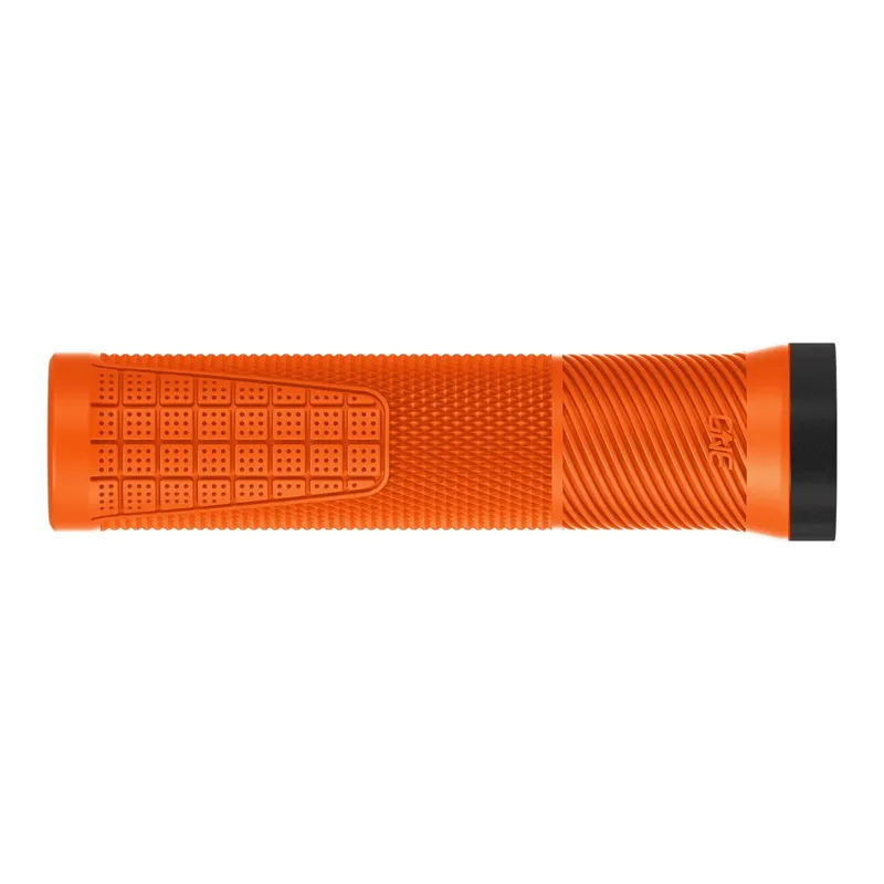 One Up Thin Lock On MTB Grips - Orange-2