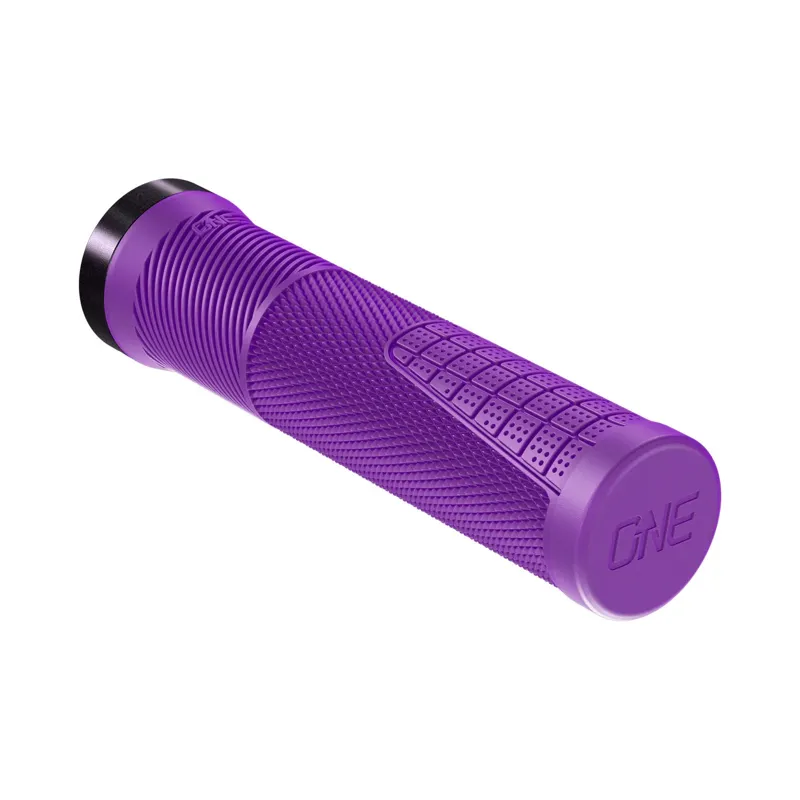 One Up Thin Lock On MTB Grips - Purple