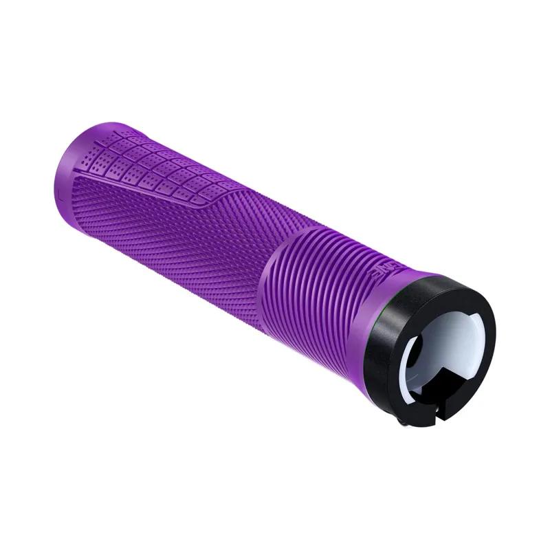 One Up Thin Lock On MTB Grips - Purple-1