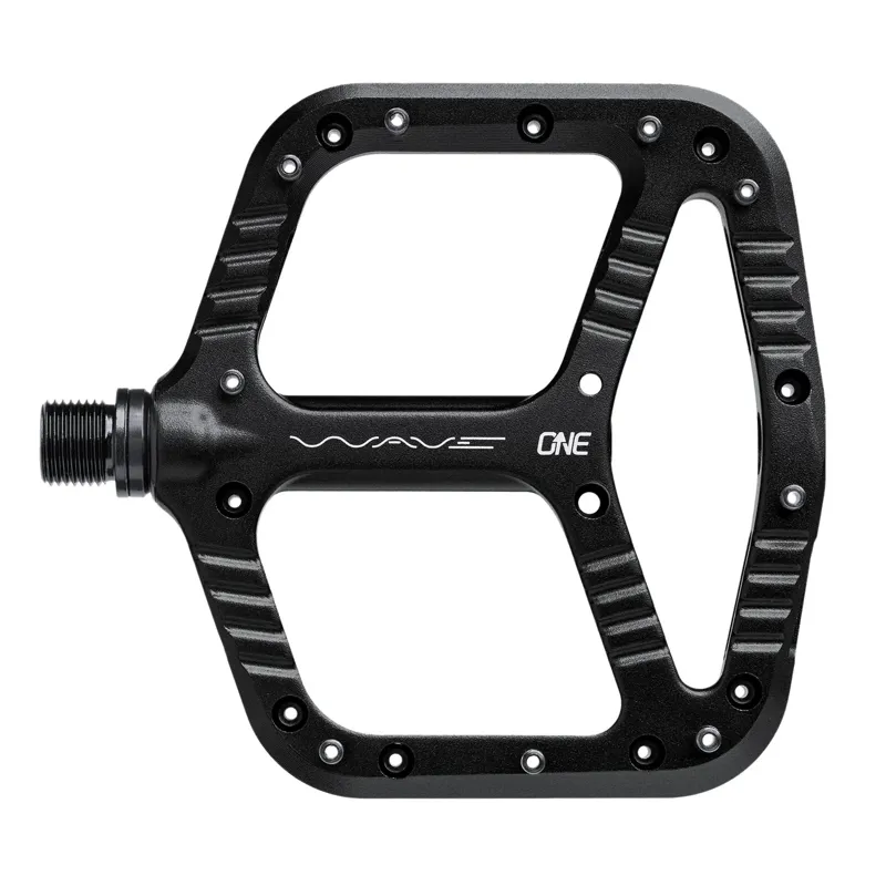 One UP Wave Flat MTB Pedals - Black
