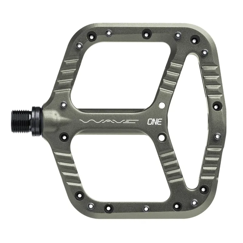 One UP Wave Flat MTB Pedals - Grey