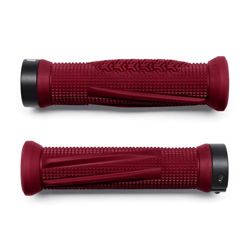 One Up Goldstone MTB Grips - Maroon-1