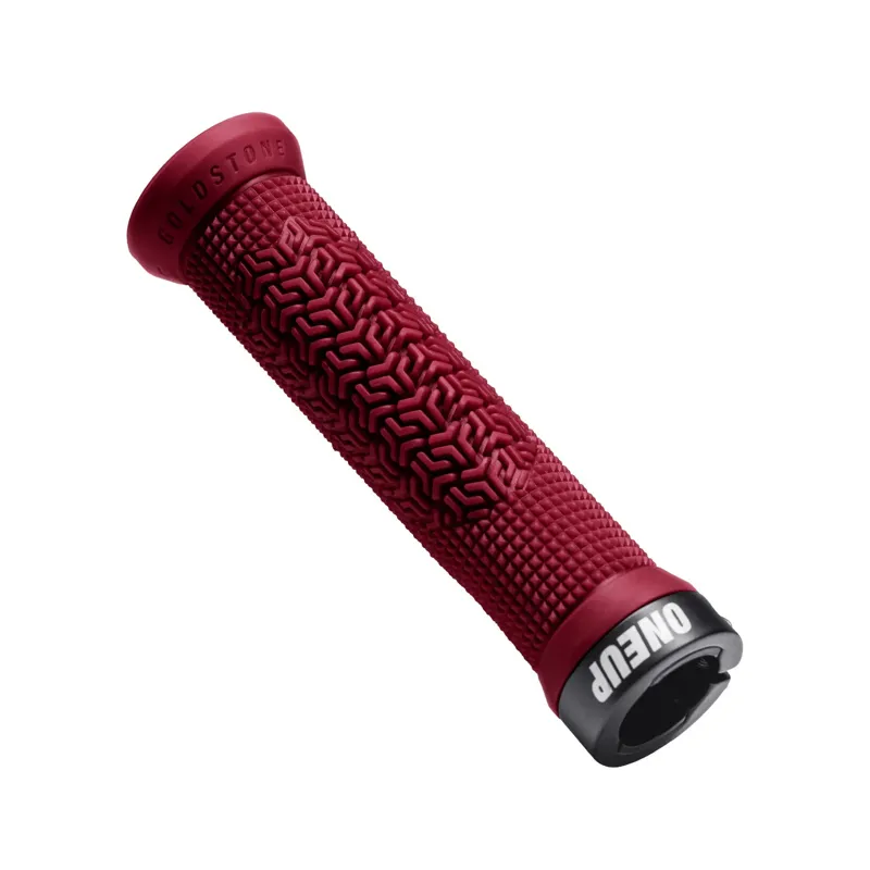 One Up Goldstone MTB Grips - Maroon-2