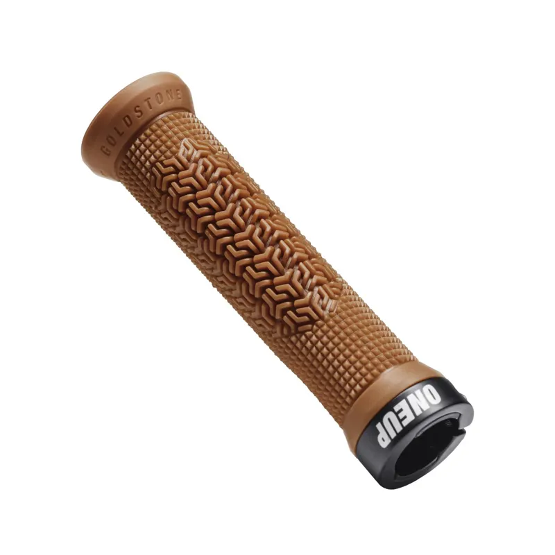 One Up Goldstone MTB Grips - Tan-3