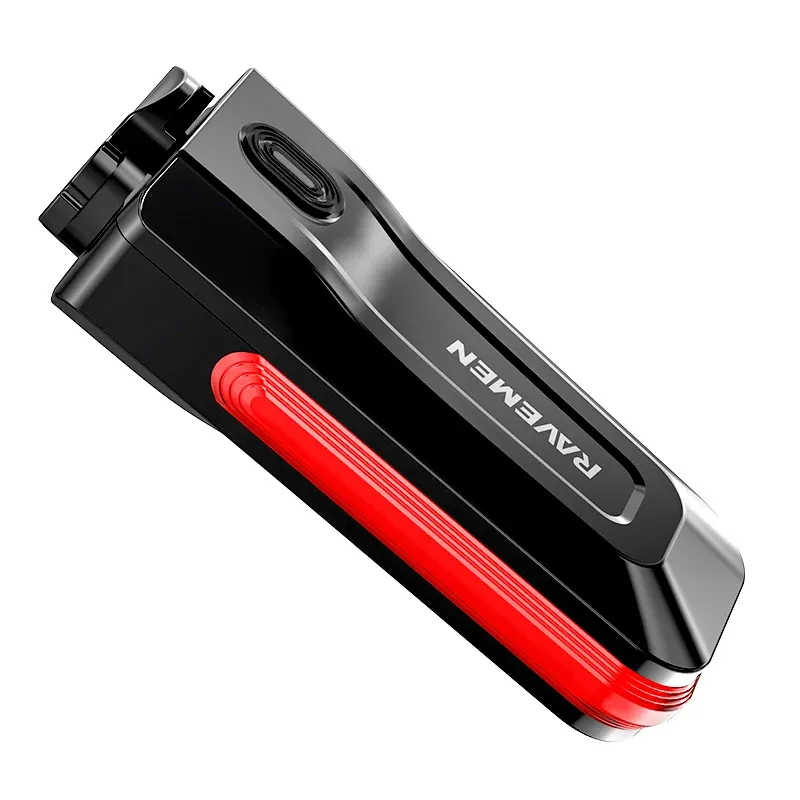 Ravemen CL100 USB 100 Lumen Seatpost/Rail Mount Rear Light - Black-1