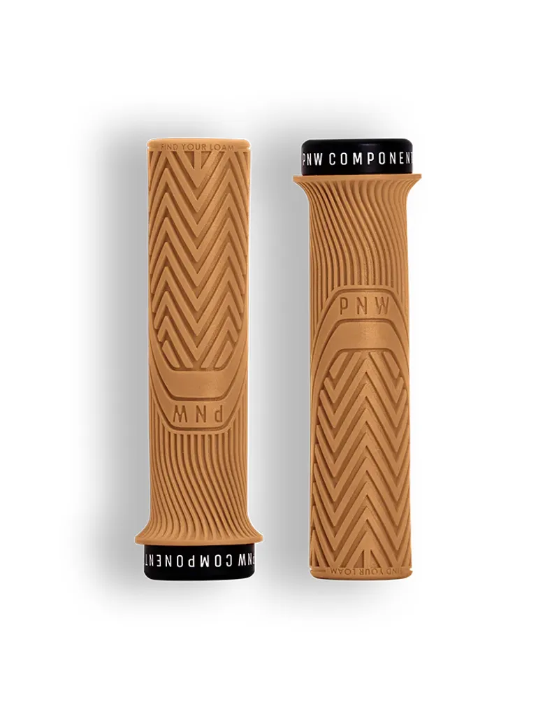 PNW Loam MTB Grips - Peanut Butter