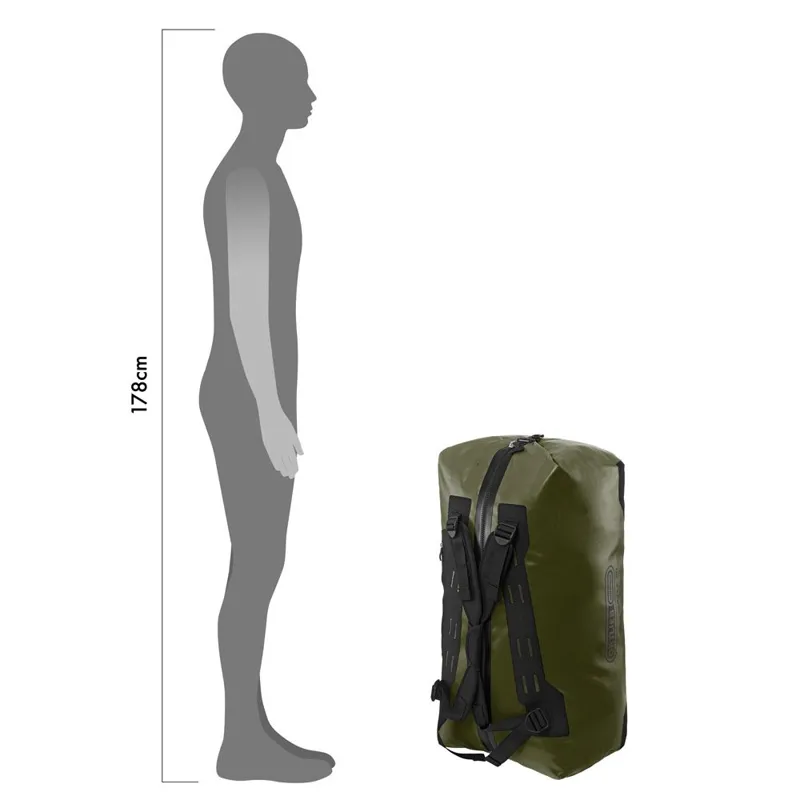 Ortlieb Duffle Holdall - 110 Litre - Olive-9