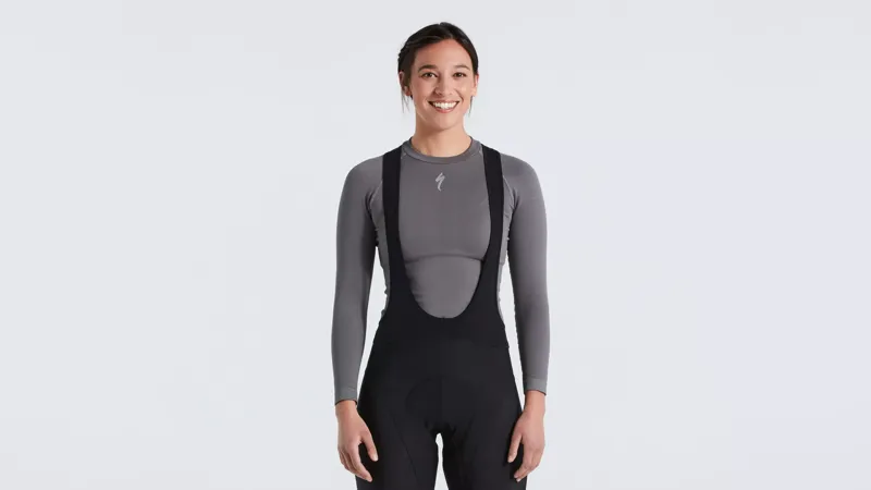 Specialized Womens Seamless Long Sleeve Base Layer - Grey
