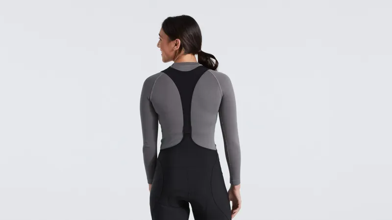 Specialized Womens Seamless Long Sleeve Base Layer - Grey-1