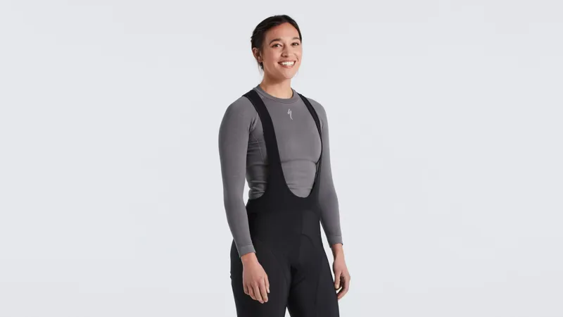 Specialized Womens Seamless Long Sleeve Base Layer - Grey-4