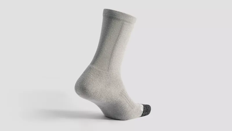 Specialized Merino Deep Winter Tall Socks - Heather Grey-1